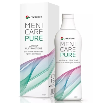 Menicare PURE 250 ml płyn do soczewek twardych